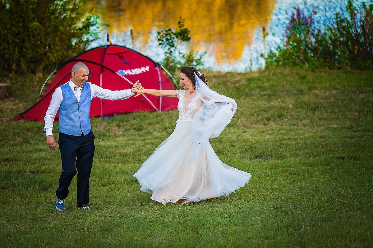 Fotografii de nunta cu Pusa si Foca